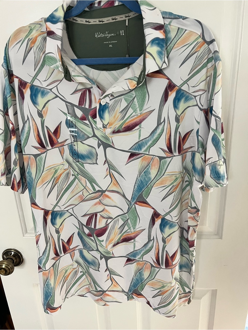 Walter Hagen Tropical Golf Shirt NWT
